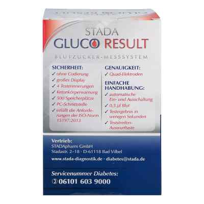 Stada Gluco Result Blutzuckermessgeraet mmol/l zamów na apo-discounter.pl