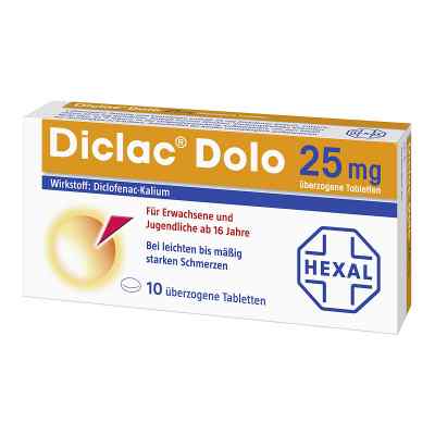 Diclac Dolo 25 mg ueberzogene Tabletten zamów na apo-discounter.pl