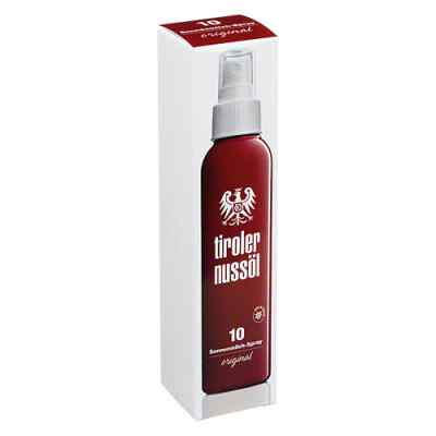 Tiroler Nussoel oryginalny krem przeciwsłoneczny spray LSF10 zamów na apo-discounter.pl