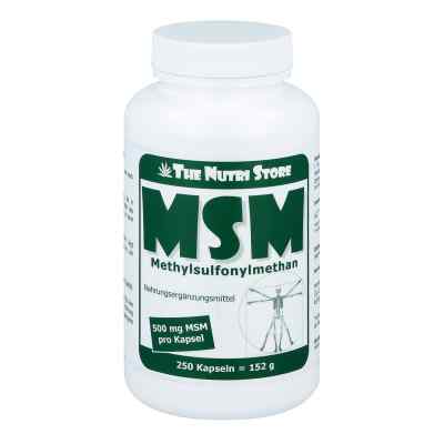 Msm 500 mg Methylsulfonylmethan Kapsułki zamów na apo-discounter.pl