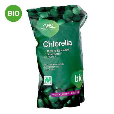 Chlorella 500 mg Bio tabletki 2000 szt. od GSE Vertrieb Biologische Nahrungsergänzungs- & Hei PZN 06064165