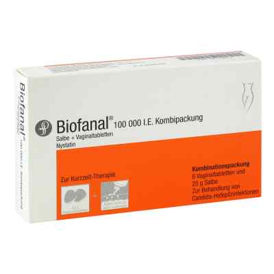 Biofanal Kombip. 25g Salbe + 6 Vag.tbl. zamów na apo-discounter.pl