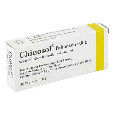 Chinosol 0,5 g Tabl. zamów na apo-discounter.pl