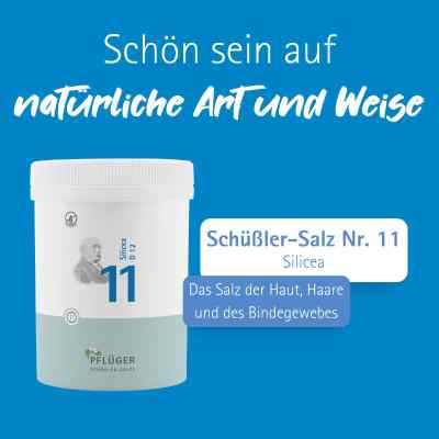 Biochemie Pflueger 11 Silicea D 12 Tabl. zamów na apo-discounter.pl