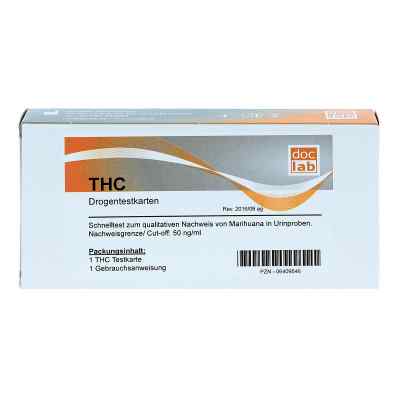 Drogentest Thc Marihuana Testkarten zamów na apo-discounter.pl