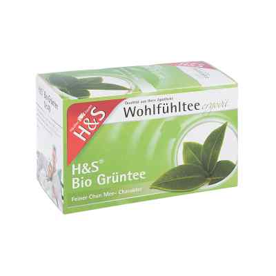 H&s Bio zielona herbata w torebkach zamów na apo-discounter.pl
