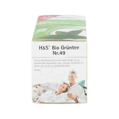 H&s Bio zielona herbata w torebkach zamów na apo-discounter.pl