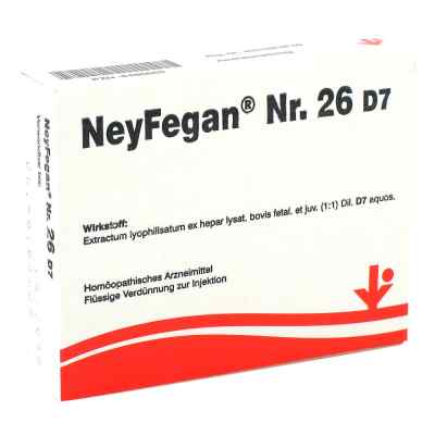 Neyfegan Nr.26 D 7 Amp. 5X2 ml od vitOrgan Arzneimittel GmbH PZN 06486653