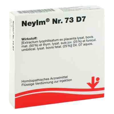Neyim Nr.73 D 7 Amp. 5X2 ml od vitOrgan Arzneimittel GmbH PZN 06487374