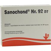Sanochond Nr.92 D 7 Amp. 5X2 ml od vitOrgan Arzneimittel GmbH PZN 06487546