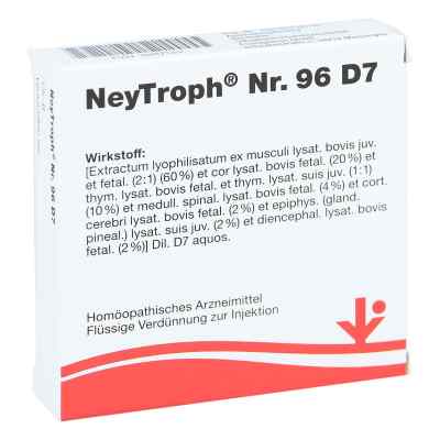 Neytroph Nr.96 D 7 Amp. 5X2 ml od vitOrgan Arzneimittel GmbH PZN 06487552
