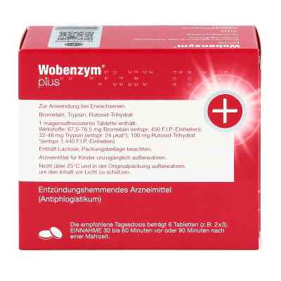 Wobenzym Plus tabletki dojelitowe powlekane Wobenzym Plus tabletki dojelitowe powlekane