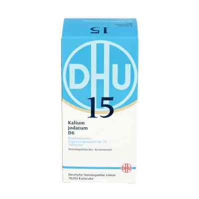 Biochemie Dhu 15 Kalium jodatum D 6 w tabletkach zamów na apo-discounter.pl
