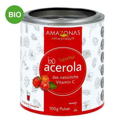 Acerola 100% Bio proszek 100 g od AMAZONAS Naturprodukte Handels GmbH PZN 06632586