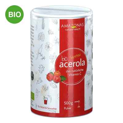 Acerola w proszku bio 500 g od AMAZONAS Naturprodukte Handels GmbH PZN 06632592