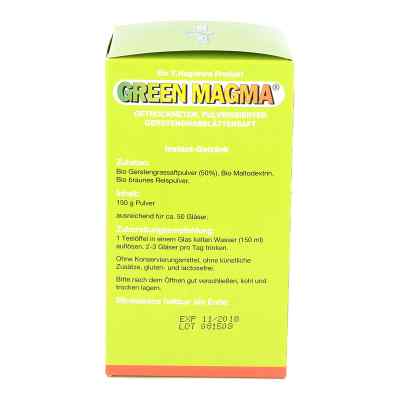 Green Magma wyciąg z zielonego jęczmienia zamów na apo-discounter.pl