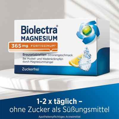 Biolectra Magnesium 365 fortissimum Zitrone Br.tab Biolectra Magnesium 365 fortissimum Zitrone Br.tab