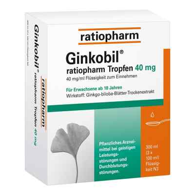 Ginkobil ratiopharm Tropfen 40 mg zamów na apo-discounter.pl