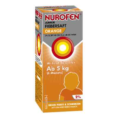 Nurofen Junior Fiebersaft Orange 2% zamów na apo-discounter.pl