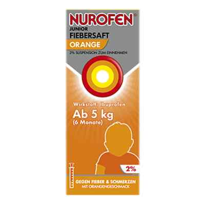 Nurofen Junior Fiebersaft Orange 2% zamów na apo-discounter.pl