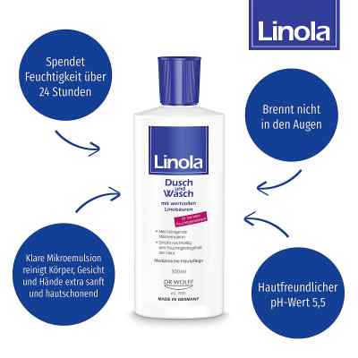 Linola balsam do mycia i pod prysznic zamów na apo-discounter.pl