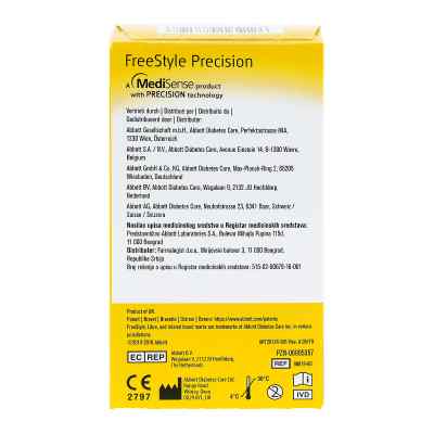 Freestyle Precision Testy paskowe do mierzenia poziomu cukru we zamów na apo-discounter.pl