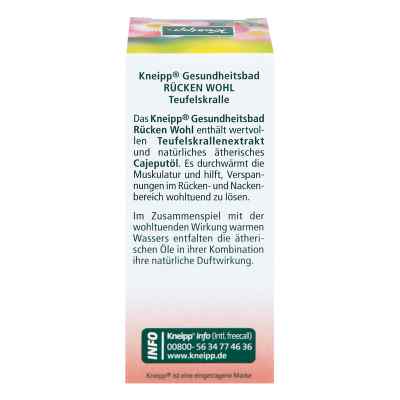 Kneipp płyn do kąpieli przynoszący ulgę dla pleców zamów na apo-discounter.pl