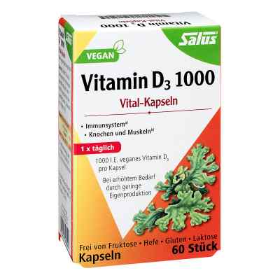 Vitamin D3 1000 vegan Vital-kapseln Salus zamów na apo-discounter.pl
