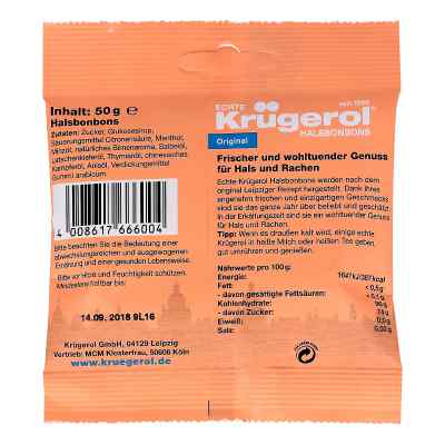 Kruegerol cukierki na gardło Kruegerol cukierki na gardło