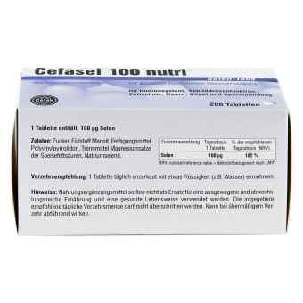 Cefasel 100 nutri Selen Tabs tabletki zamów na apo-discounter.pl