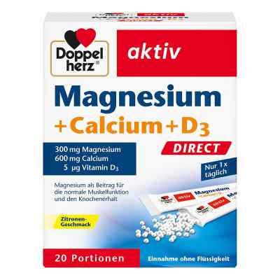 Doppelherz Magnez+Wapń saszetki zamów na apo-discounter.pl