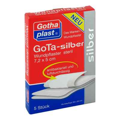 Gota Silber Wundpflaster 5x7,2 steril zamów na apo-discounter.pl