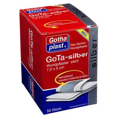 Gota Silber Wundpflaster 5x7,2 steril zamów na apo-discounter.pl