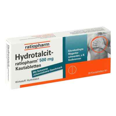 Hydrotalcit ratiopharm 500 mg Kautabl. zamów na apo-discounter.pl