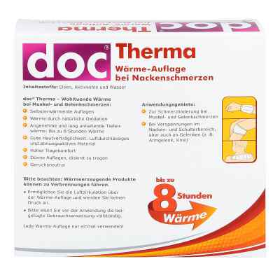 Doc Therma kompres rozgrzewający na kark zamów na apo-discounter.pl
