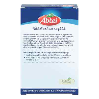 Abtei Magnesium kapsułki zamów na apo-discounter.pl