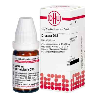 Acidum Formicicum C 30 Globuli 10 g od DHU-Arzneimittel GmbH & Co. KG PZN 07156774