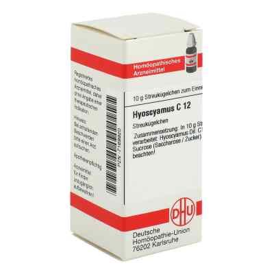 Hyoscyamus C 12 Globuli 10 g od DHU-Arzneimittel GmbH & Co. KG PZN 07169920