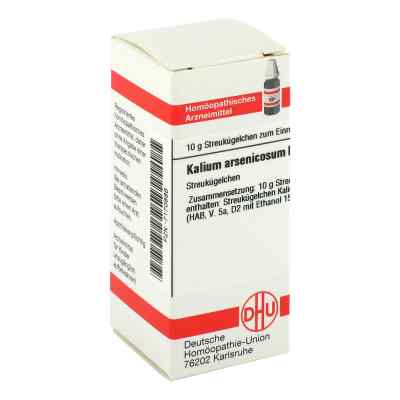 Kalium Arsenic. D 6 Globuli 10 g od DHU-Arzneimittel GmbH & Co. KG PZN 07170886