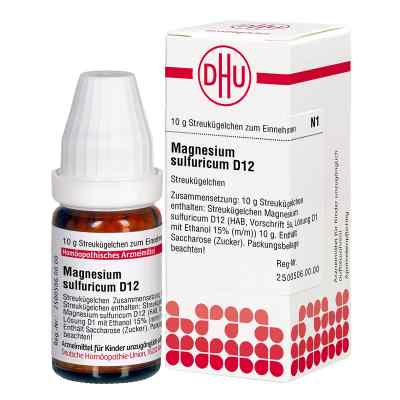 Magnesium Sulfuricum D 12 Globuli 10 g od DHU-Arzneimittel GmbH & Co. KG PZN 07173465