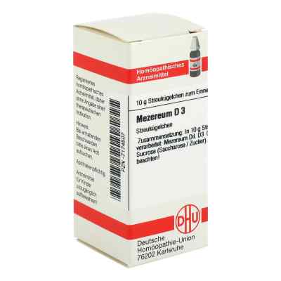 Mezereum D 3 Globuli 10 g od DHU-Arzneimittel GmbH & Co. KG PZN 07174507