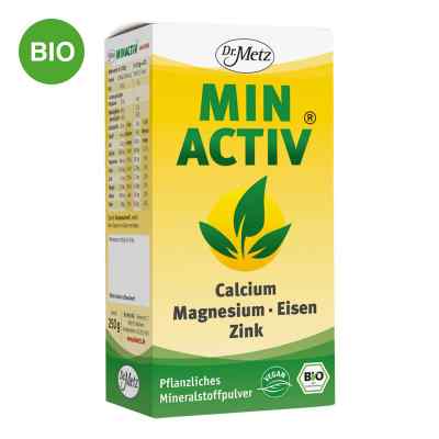 Minactiv minerały roślinne 250 g od Dr.Metz KG PZN 07203120