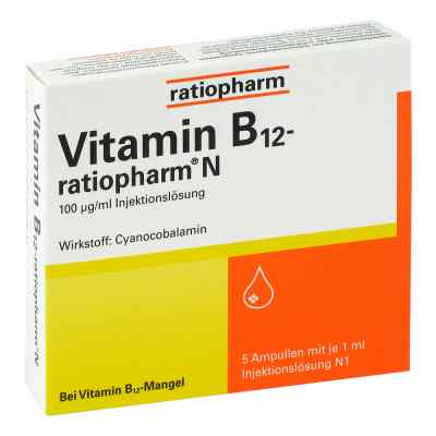 Vitamin B12 ratiopharm N ampułki zamów na apo-discounter.pl