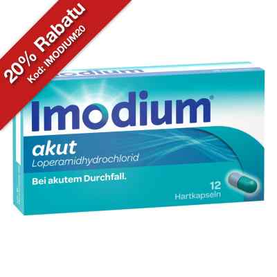 Imodium akut Kapseln 12 szt. od Kenvue Germany GmbH (OTC) PZN 07296788