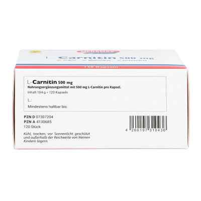L-carnitin 500 mg Megamax kapsułki zamów na apo-discounter.pl
