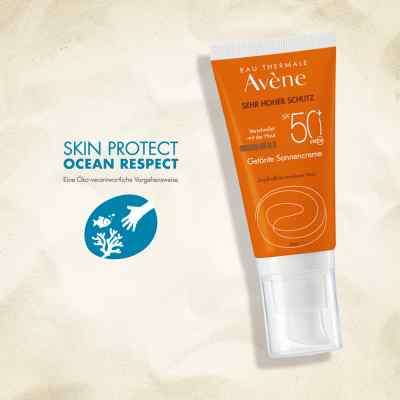 Avene Sunsitive tonujący krem p/słoneczny SPF 50+ Avene Sunsitive tonujący krem p/słoneczny SPF 50+