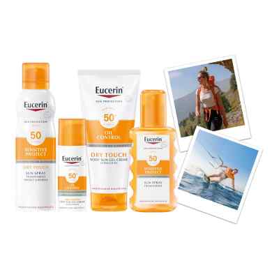 Eucerin Sun transparentny spray ochronny SPF 50 zamów na apo-discounter.pl