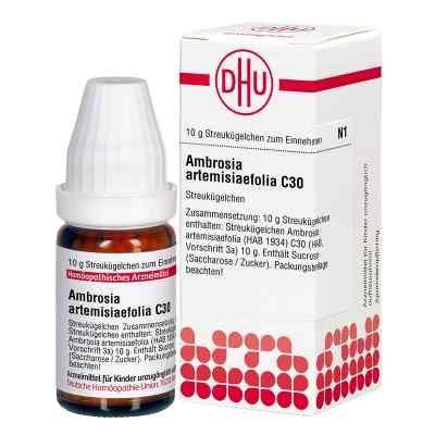 Ambrosia Artemis. C 30 Globuli 10 g od DHU-Arzneimittel GmbH & Co. KG PZN 07454371