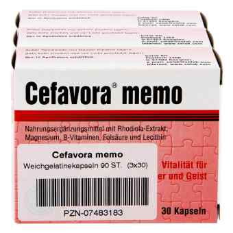 Cefavora memo kapsułki miękkie zamów na apo-discounter.pl