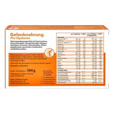 Gelenknahrung Pro Hyaluron tabletki zamów na apo-discounter.pl